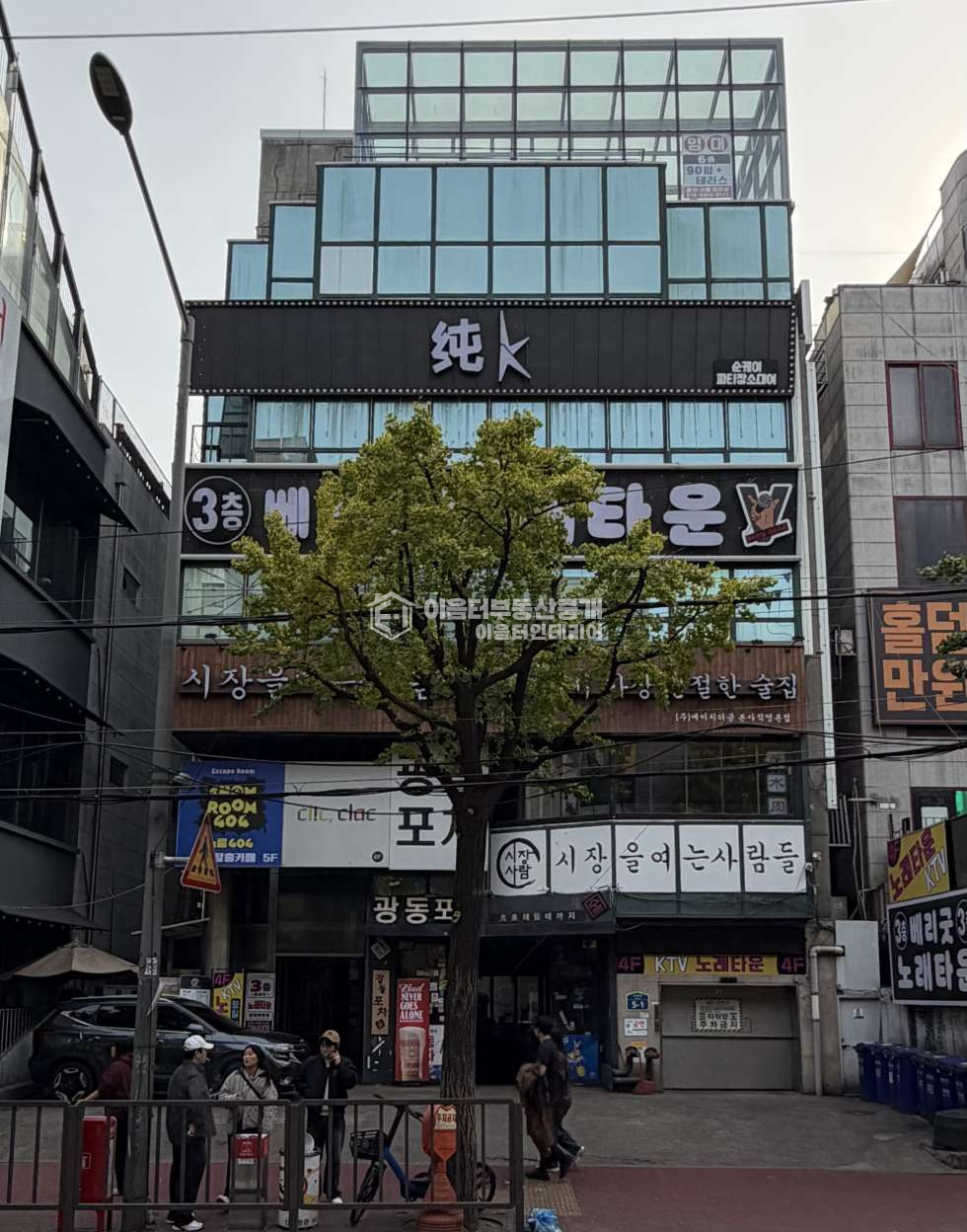 서울 마포구 서교동 상수역 도보5분, 홍대 클럽거리, 개방감 좋은 6층 상가 무권리 월세 매물번호 10989 사진 1
